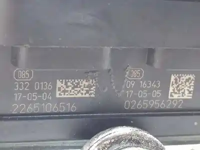 Peça sobressalente para automóvel em segunda mão abs por opel adam glam ecoflex referências oem iam 39084528 269871 2265106516