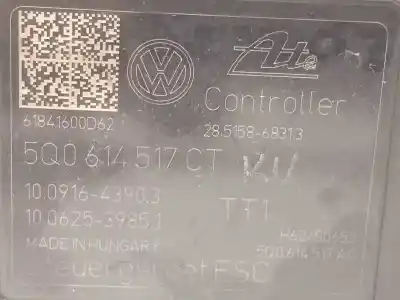 Pezzo di ricambio per auto di seconda mano abs per seat leon (5f1) fr riferimenti oem iam 5q0614517ct 10022012424 5q0614517ct