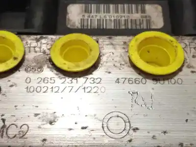 Second-hand car spare part abs for nissan note (e11e) acenta oem iam references 476609u100 0265231732 0265800518