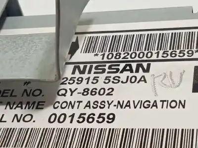 Piesă de schimb auto la mâna a doua sistem de navigare gps pentru nissan leaf acenta referințe oem iam 259155sj0a  