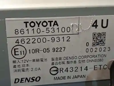 Peça sobressalente para automóvel em segunda mão display gps / multimídia por lexus is 300h referências oem iam 8611053100 4622009312 