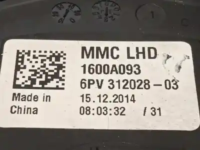 Автозапчасти б/у педальный потенциометр за mitsubishi space star (a00) motion ссылки oem iam 1600a093 6pv31202803 