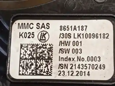 Автозапчасти б/у кольцо подушки безопасности за mitsubishi space star (a00) motion ссылки oem iam 8619a361 8651a187 