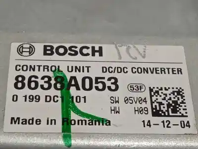 Автозапчасти б/у электронный модуль за mitsubishi space star (a00) motion ссылки oem iam 8638a053 0199dc1101 