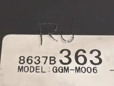 Автозапчасти б/у электронный модуль за mitsubishi space star (a00) motion ссылки oem iam 8637b363  