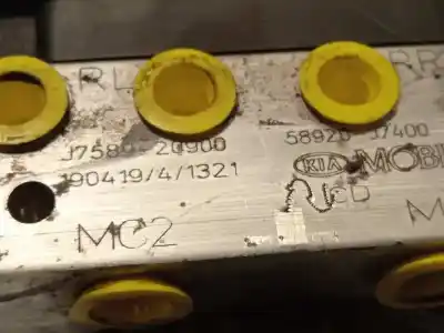 Peça sobressalente para automóvel em segunda mão abs por kia xceed concept referências oem iam 58920j7400 j578920900 6158943100