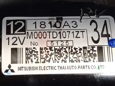 Автозапчасти б/у двигатель запускается за mitsubishi space star (a00) motion ссылки oem iam 1810a334 m000td1071zt 