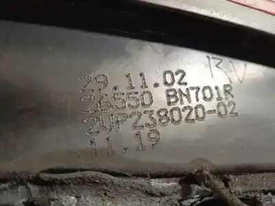 Gebrauchtes Autoersatzteil heckleuchte rechts zum nissan almera (n16/e) comfort oem-iam-referenzen 26550bn701r 26550bn701 