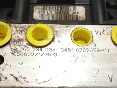 Peça sobressalente para automóvel em segunda mão abs por bmw x3 (e83) 2.0d referências oem iam 34516762059 0265234035 34513414791