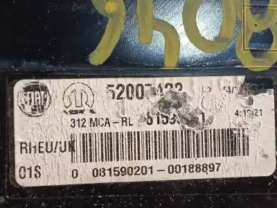 Second-hand car spare part right tailgate light for fiat 500 (312_) 1.2 (312axa1a) oem iam references 81598002 52007422 