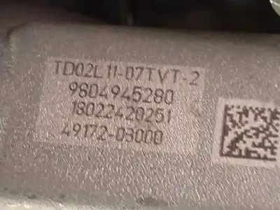 Pièce détachée automobile d'occasion moteur complet pour peugeot partner tepee 1.6 bluehdi 100 références oem iam bh02  