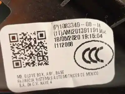 Автозапчастина б/у бардачок для tesla model 3  посилання на oem iam 108334000h p108334000h 