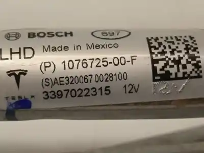 Автозапчасти б/у мотор переднего стеклоочистителя за tesla model 3  ссылки oem iam 107672500f 3397022315 107672500f
