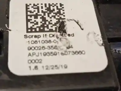 Автозапчастина б/у управління склами задніх правіх для tesla model 3  посилання на oem iam 108103801e  