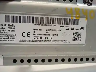Автозапчасти б/у электронный модуль за tesla model 3  ссылки oem iam 107975500d  