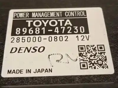 Автозапчастина б/у електронний модуль для toyota prius (nhw30) plug-in hybrid advance посилання на oem iam 8968147230 2850000802 