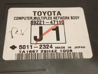 Автозапчастина б/у електронний модуль для toyota prius (nhw30) plug-in hybrid advance посилання на oem iam 8922147110  