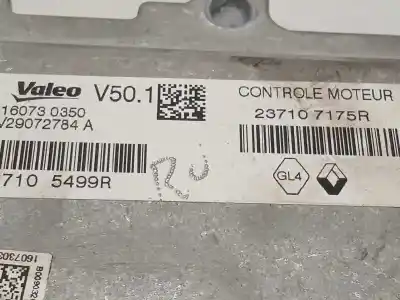 Second-hand car spare part ecu engine control for dacia sandero 0.9 tce cat oem iam references 237107175r 237105499r 