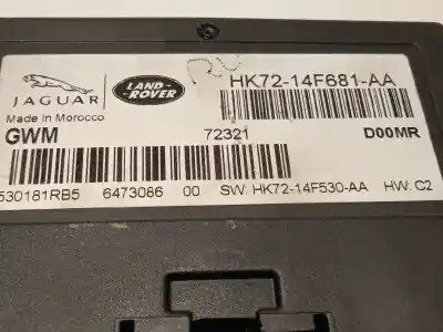 Second-hand car spare part electronic module for land rover evoque hse oem iam references hk7214f681aa  lr083799