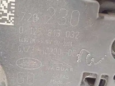 Peça sobressalente para automóvel em segunda mão alternador por land rover evoque hse referências oem iam gx7310300de 0125813032 