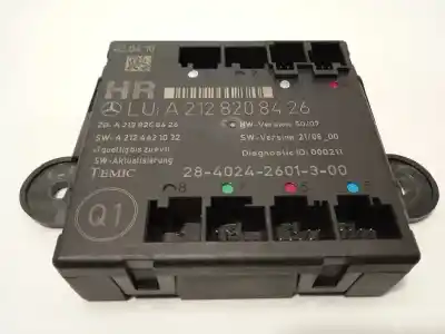 Peça sobressalente para automóvel em segunda mão bsi / bcm / módulo eletrónico confort por mercedes clase e (w212) familiar 1.8 cgi cat referências oem iam a2128208426 2128208426 