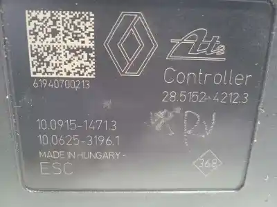 Автозапчастина б/у абс для dacia dokker express ambiance посилання на oem iam 476600078r 10022006554 28515242123