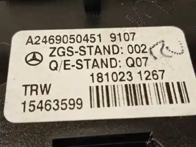 Автозапчастина б/у вимикач для mercedes-benz clase gla (w156) gla 180 (156.942) посилання на oem iam a2469050451 a24690504519107 