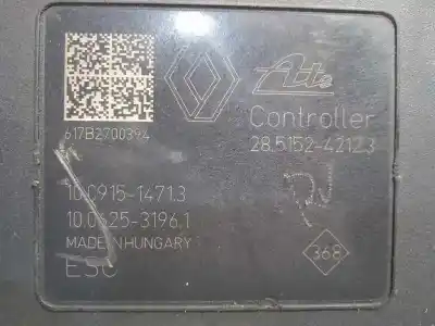 Peça sobressalente para automóvel em segunda mão abs por dacia dokker express ambiance referências oem iam 476600078r 10022006554 28515242123