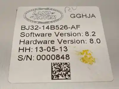 Pezzo di ricambio per auto di seconda mano modulo elettronico per land rover evoque prestige riferimenti oem iam bj3214b526af lr025885 
