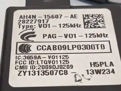Pezzo di ricambio per auto di seconda mano interruttore di avviamento per land rover evoque prestige riferimenti oem iam ah4n15607ae  