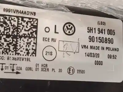 Piesă de schimb auto la mâna a doua far stânga pentru volkswagen golf viii lim. (cd1) style referințe oem iam 5h1941005 90150890 