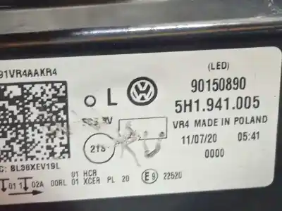 Piesă de schimb auto la mâna a doua far stânga pentru volkswagen golf viii lim. (cd1) style referințe oem iam 5h1941005 90150890 