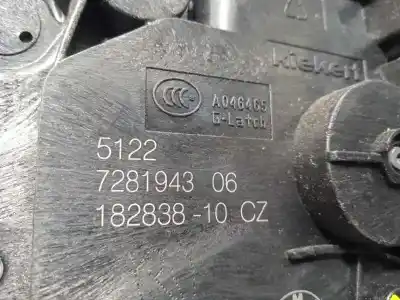 Автозапчасти б/у замок задней левой двери за bmw serie 2 active tourer (f45) 216d ссылки oem iam 51227281943  