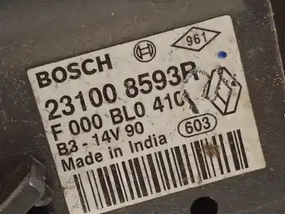 Second-hand car spare part alternator for renault captur 1.3 tce oem iam references 231008593r f000bl0410 