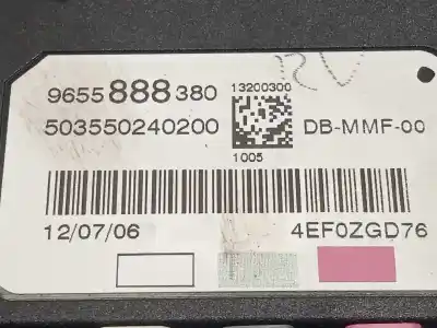 Second-hand car spare part electronic module for citroen c6 3.0 v6 24v oem iam references 9655888380  