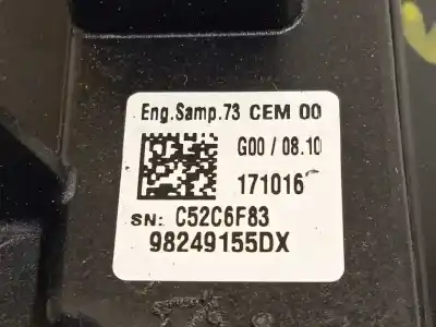 Recambio de automóvil de segunda mano de mando multifuncion para peugeot 3008 i monospace (0u_) 1.6 bluehdi 120 referencias oem iam 98249155dx  