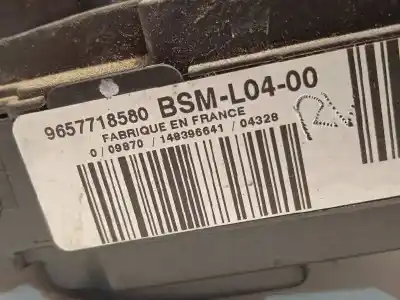Second-hand car spare part fuse box unit for peugeot 607 (s2) 2.2 oem iam references 9657718580  