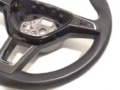 Second-hand car spare part steering wheel for skoda fabia 1.0 mpi oem iam references 3v0419091l  3v0419091lcwe
