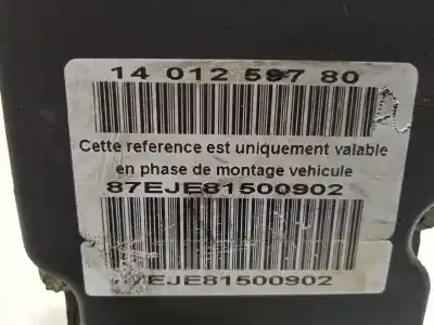 Peça sobressalente para automóvel em segunda mão abs por citroen jumpy hdi 120 27 l1h1 furg. acristaldo referências oem iam 1401109880 0265232065 1401259780