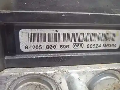 Peça sobressalente para automóvel em segunda mão abs por citroen jumpy hdi 120 27 l1h1 furg. acristaldo referências oem iam 1401109880 0265232065 1401259780