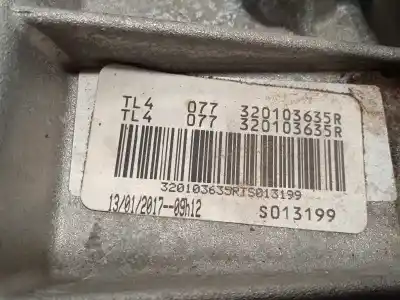 Second-hand car spare part gearbox for renault scenic iv zen oem iam references tl4077 320103635r 