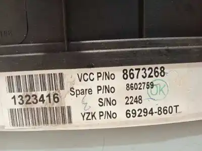 Recambio de automóvil de segunda mano de cuadro instrumentos para volvo xc90 2.4 d momentum geartronic (7 sitze) referencias oem iam 8673268 36050521 