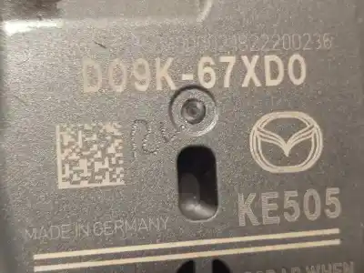 Автозапчастина б/у електронний модуль для mazda 2 lim. () 1.5 16v cat посилання на oem iam d09k67xd0  