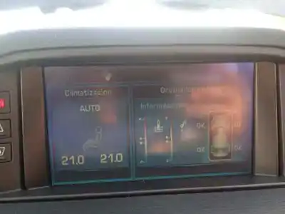 Second-hand car spare part multifunction display for citroen c6 exclusive oem iam references 9663512080 96459618zd 6563zl