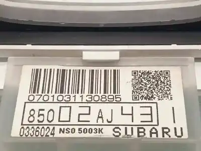 Автозапчасти б/у приборная доска за subaru legacy berl. b13 (bl) 2.0 d classic ссылки oem iam 85002aj43 85021aj201 