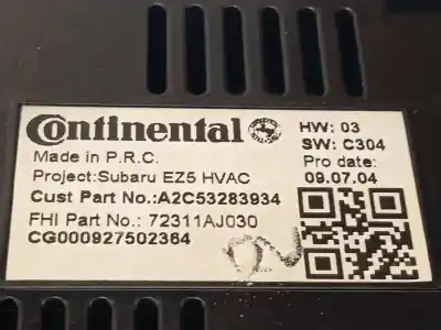 Автозапчасти б/у климат-контроль за subaru legacy berl. b13 (bl) 2.0 d classic ссылки oem iam 72311aj030 a2c53283934 