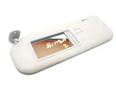 Second-hand car spare part left sunshade for hyundai elantra (md) tecno oem iam references 852013x010tx