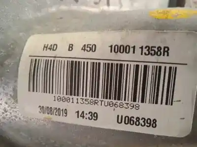 Second-hand car spare part complete engine for renault clio v intens oem iam references h4d450  