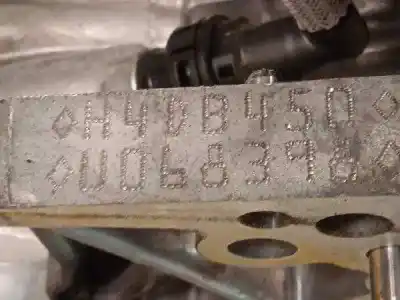 Second-hand car spare part complete engine for renault clio v intens oem iam references h4d450  