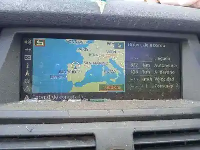 Second-hand car spare part multifunction display for bmw x5 (e70) 3.0 turbodiesel cat oem iam references 9166782 508343542 65509166782